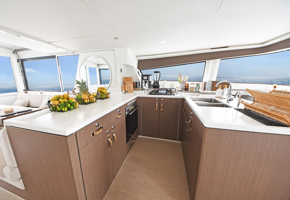 Yacht interior 