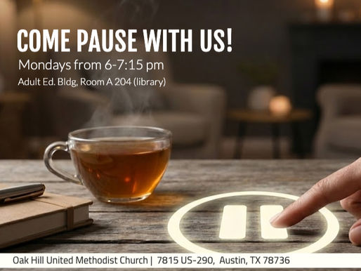 Press Pause: Practice Contemplation in Community!