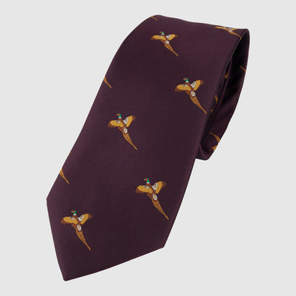 pheasant shooting tie