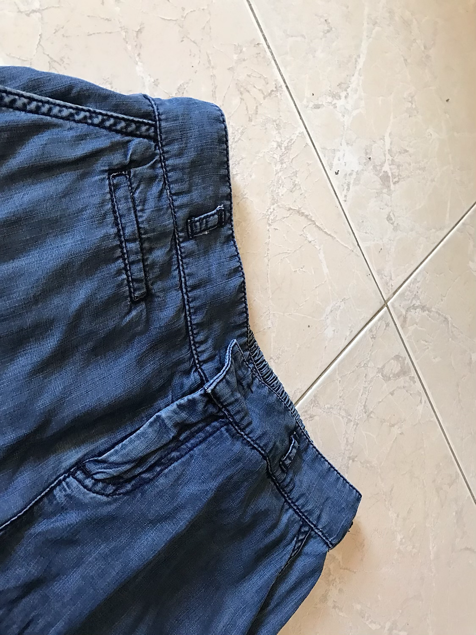 Miniatura: Denim amplio bota ancha STUDIO F 