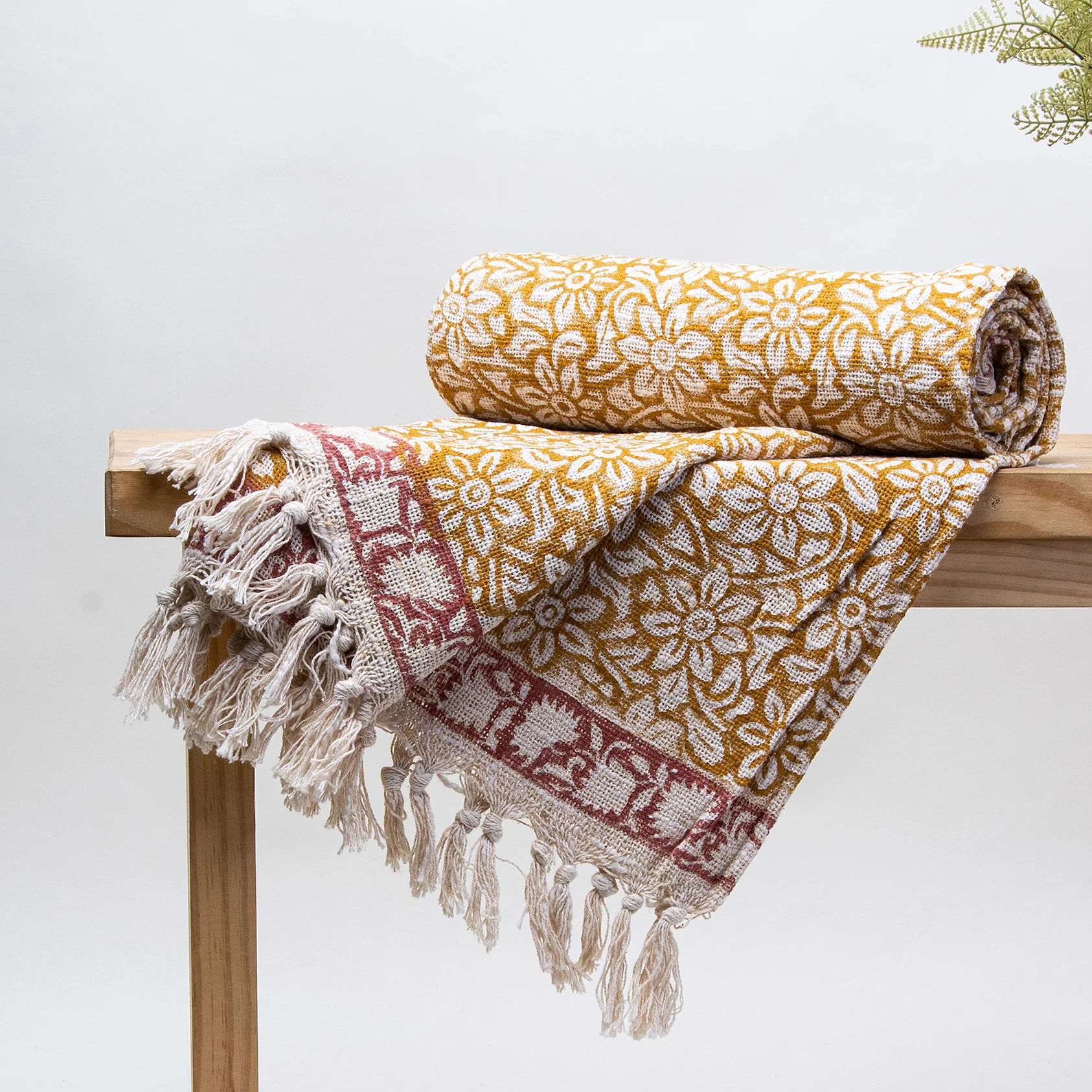 Organic Sunshine Throw