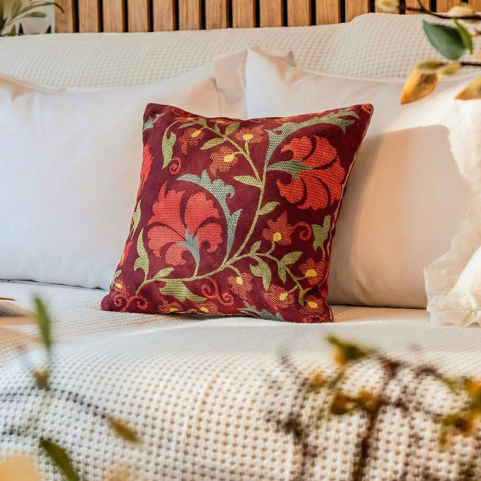 Miniatura: Floral Fusion Suzane Cushion