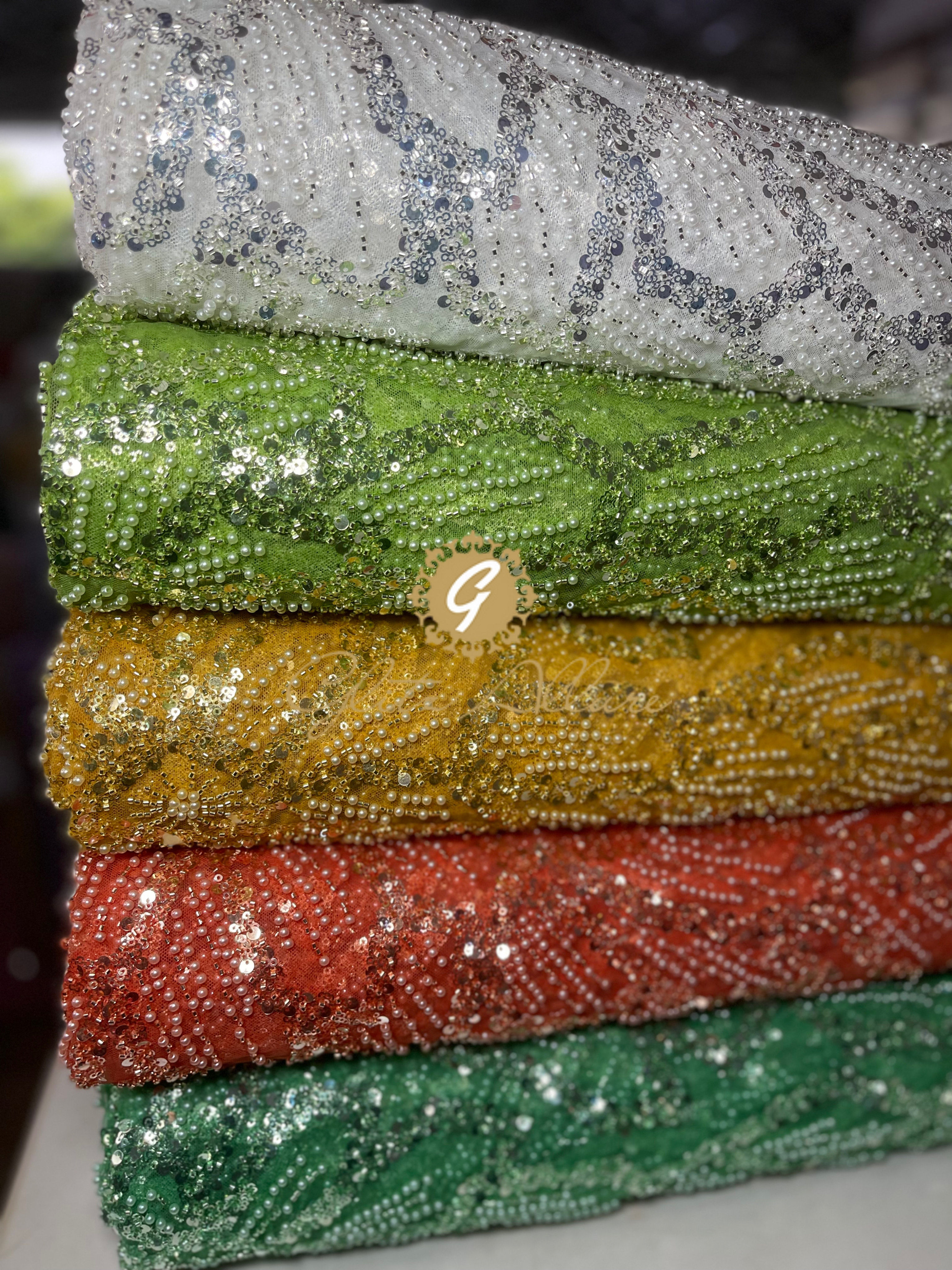 GEOMETRIC BEADED LACE 2.0