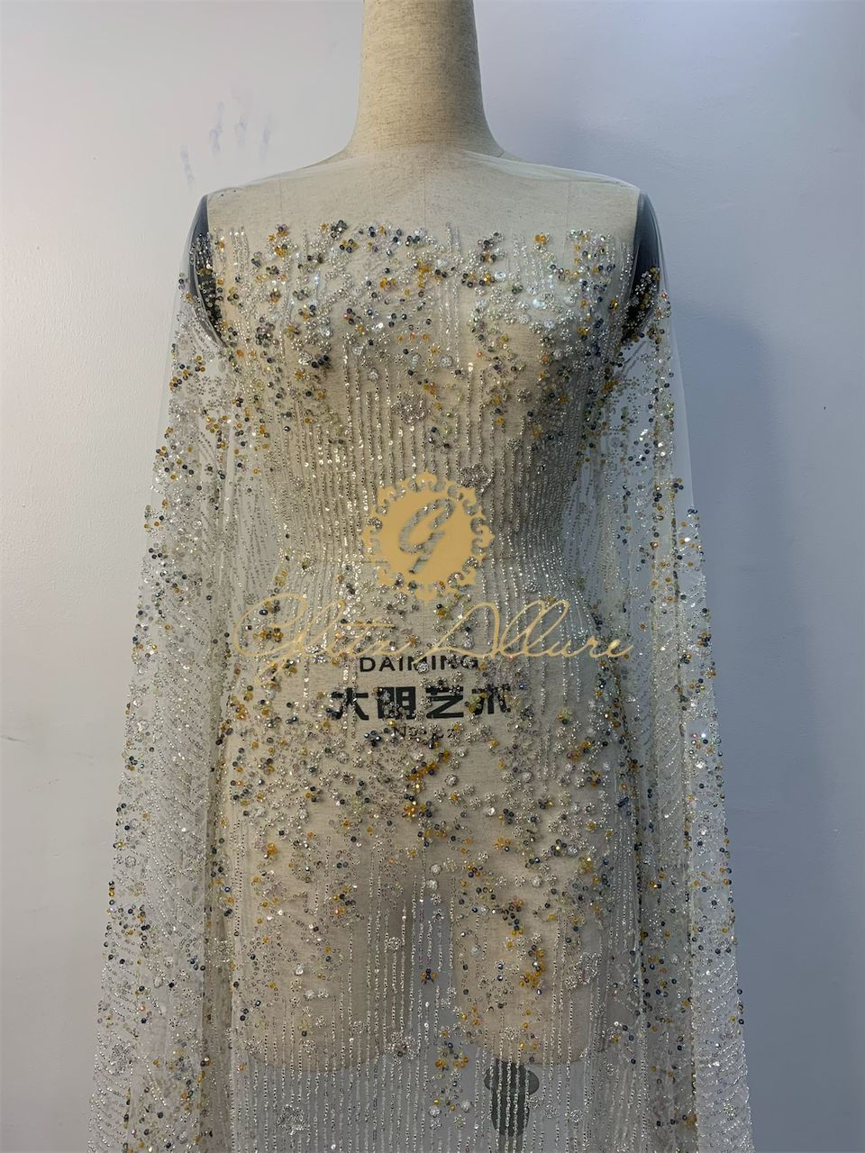 Thumbnail: STRAIGHT LINE BEADED LUXE