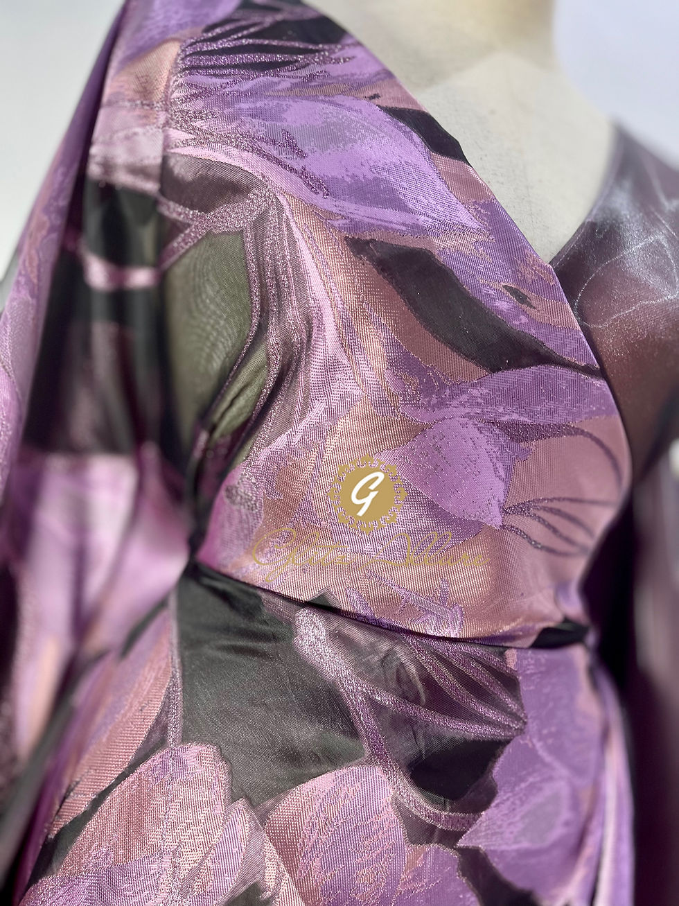 Thumbnail: FLORAL BROCADE ORGANDY