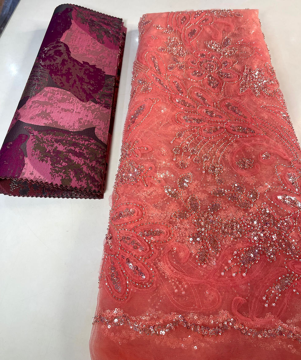 Thumbnail: FLORAL PLEATS ON TULLE 2.0