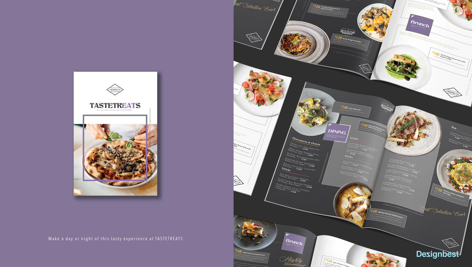 Tastetreats booklet design