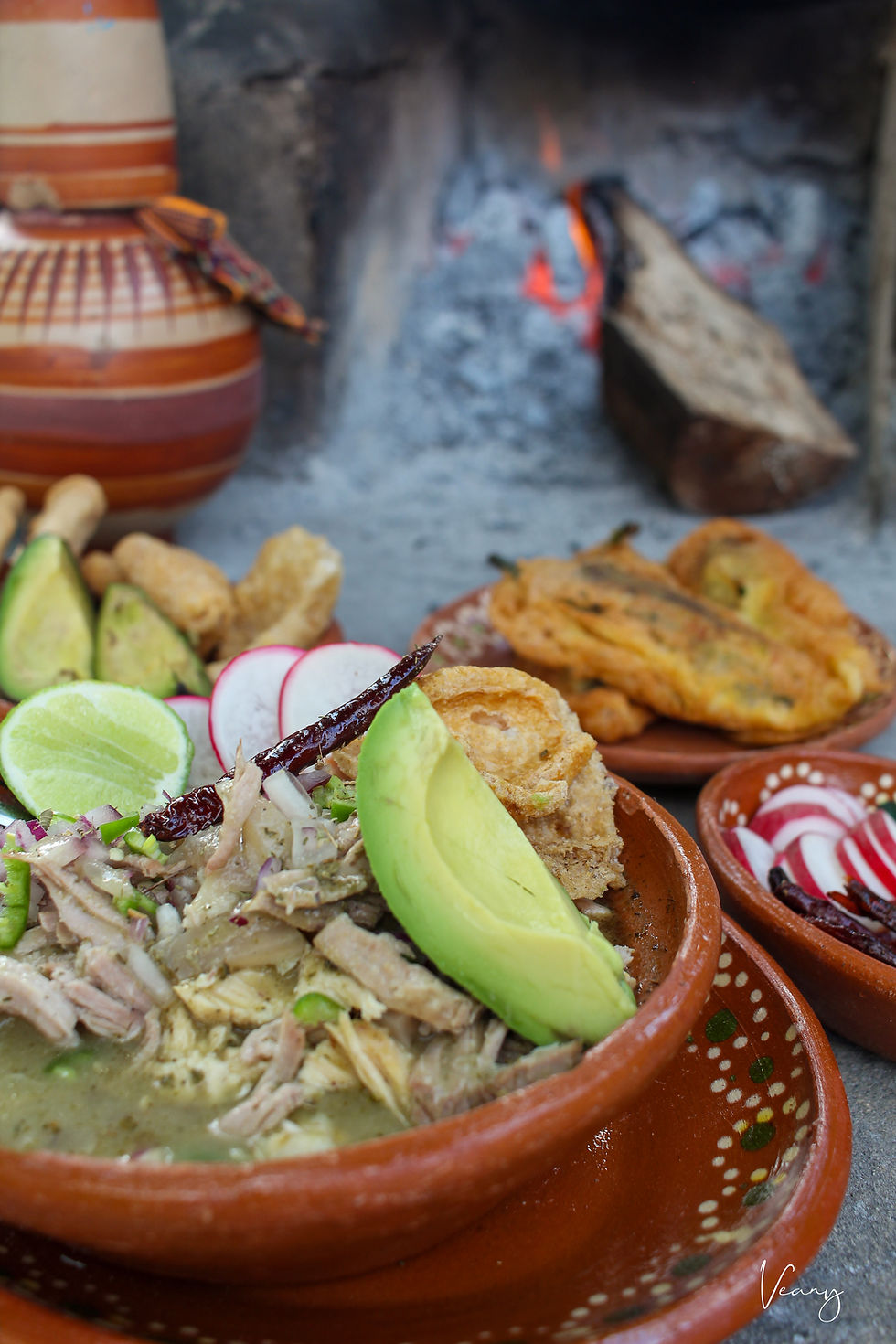 Pozole verde Acapulqueño