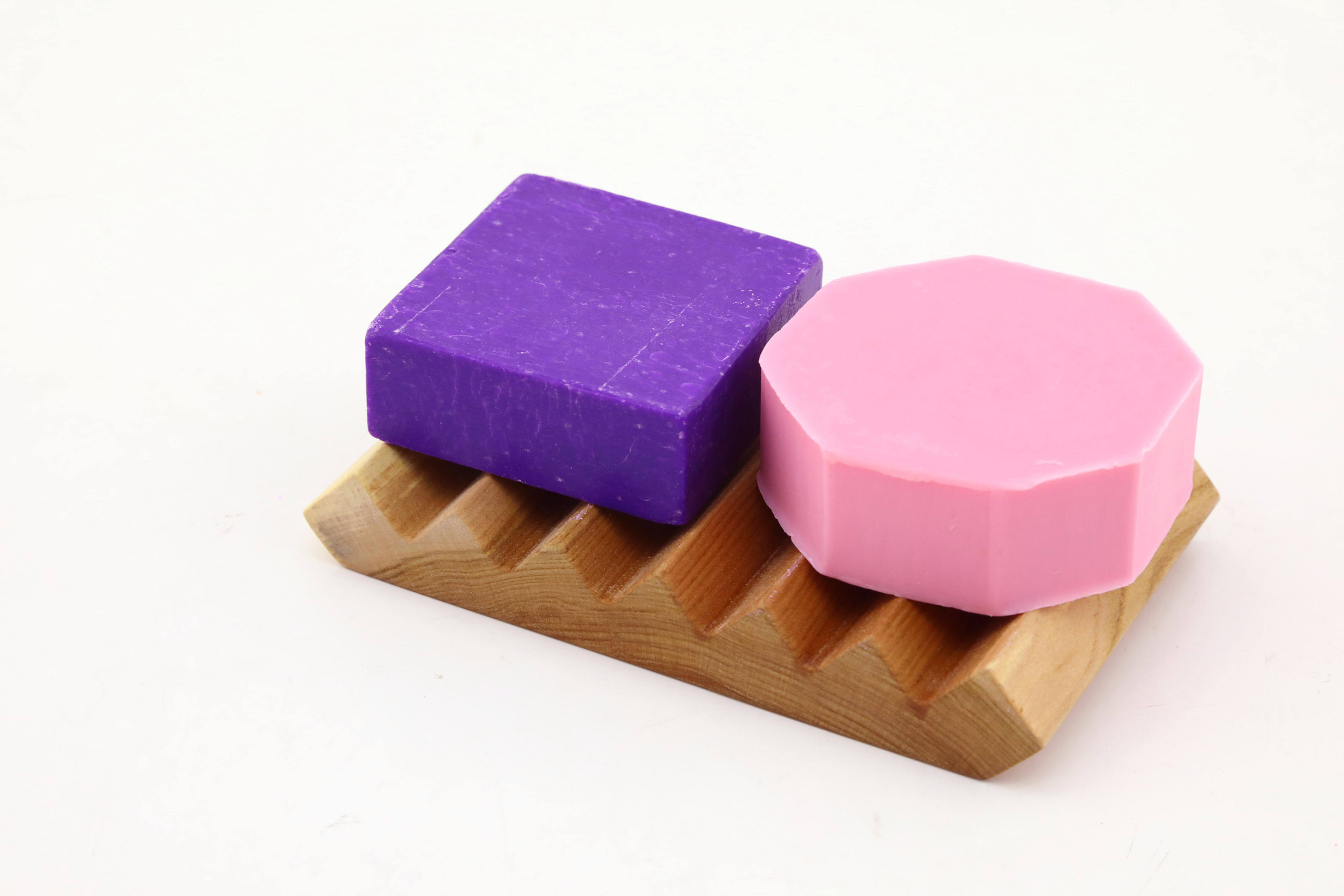 Kit Shampoo Sólido Cabello Tratado, Acondicionador Capilar y Porta Sólidos