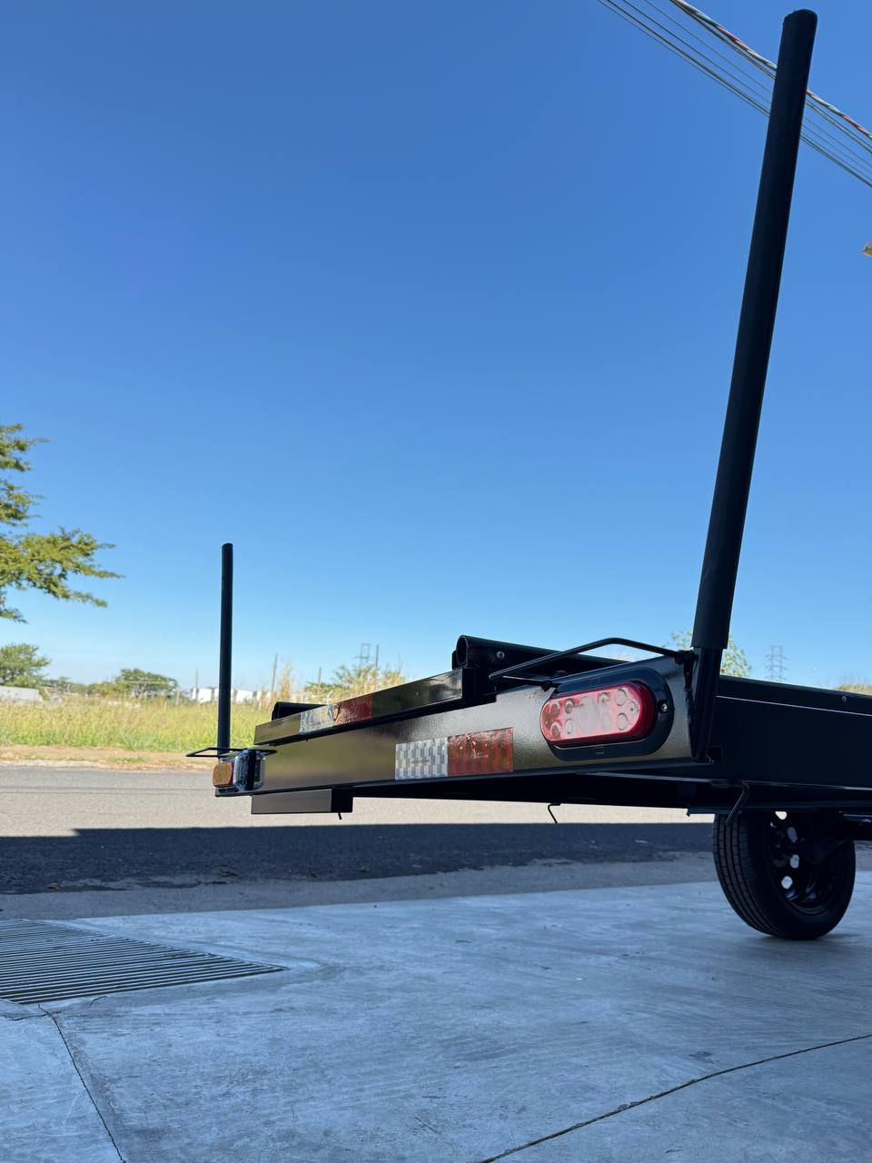 Miniatura: CARRETINHA Reboque para barco