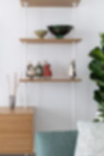 פסלים שהיא יצרה בעצמה השתלבו מעולה בדירה החדשה