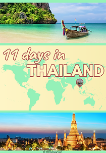 11 Days in Thailand Itinerary cover