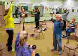 exercising