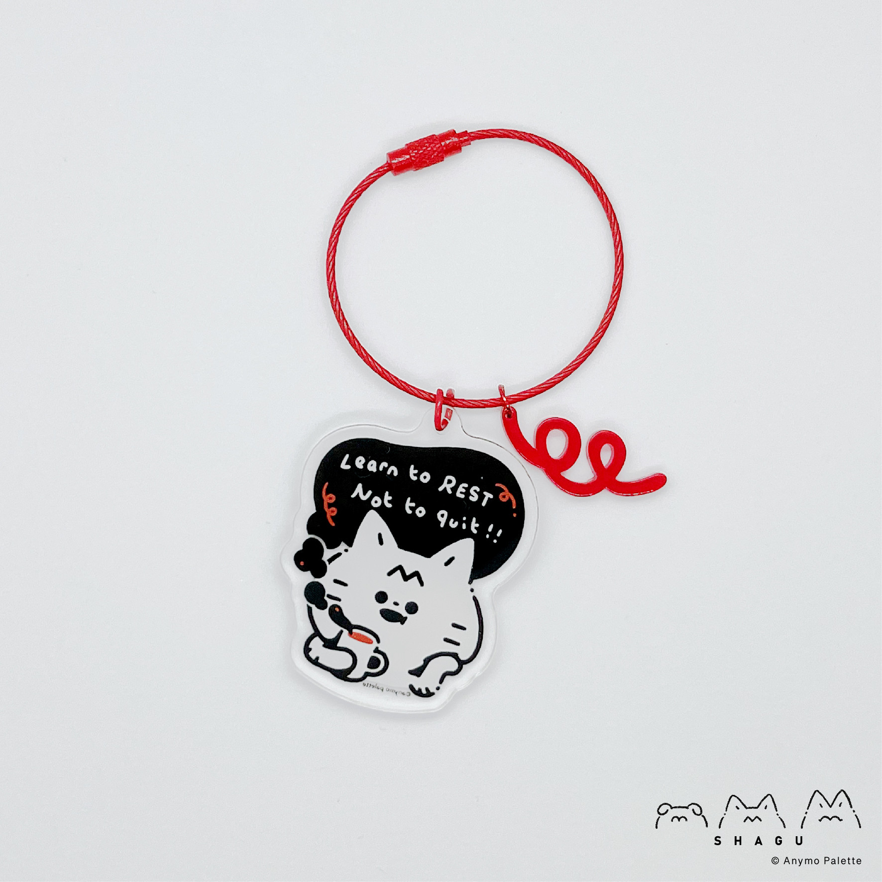 Sha Sha Keychain & Sticker Pack