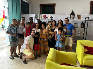 Parceria entre Centro Palmares, CRIARE, SESC e Centro Palmares leva famílias atípicas em experiência cultural no Dia dos Pais