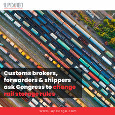 Customs brokers, forwarders & shippers ask Congress to change rail storage rules