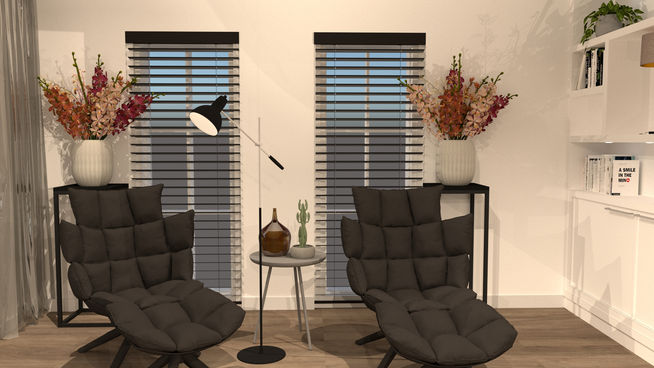 3D ontwerp landelijk industrieel interieur. #interieuradvies 