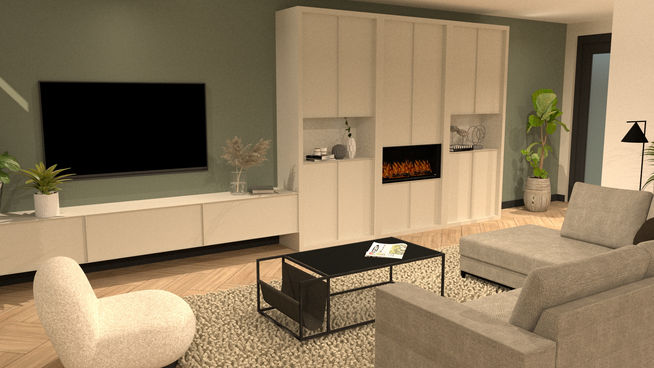 Interieurontwerp nieuwbouwwoning 