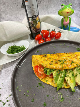 OMELETTE MIT AVOCADO