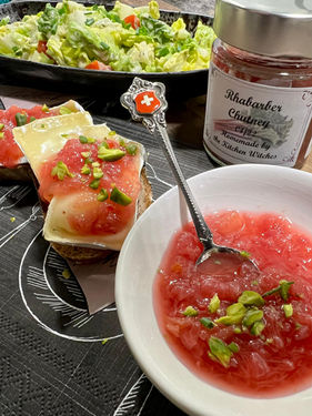 RHABARBER CHUTNEY