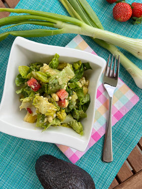 AVOCADO MANGO FETA SALAT