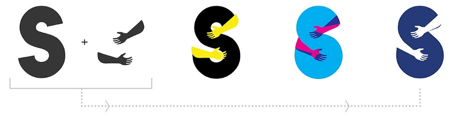 Logo design process for Indian Sign Language awareness