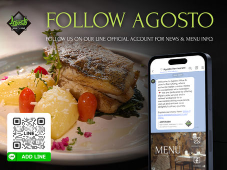 Follow us on LINE!