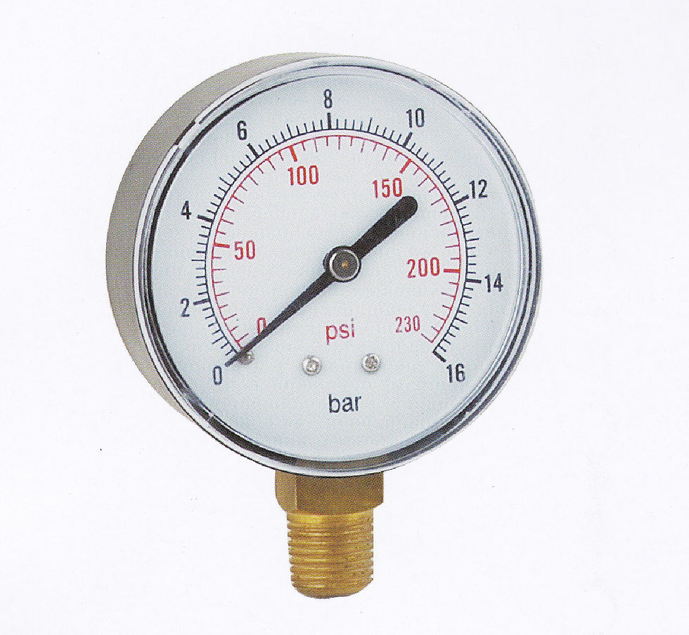 Y Series Standard Pressure Gauge