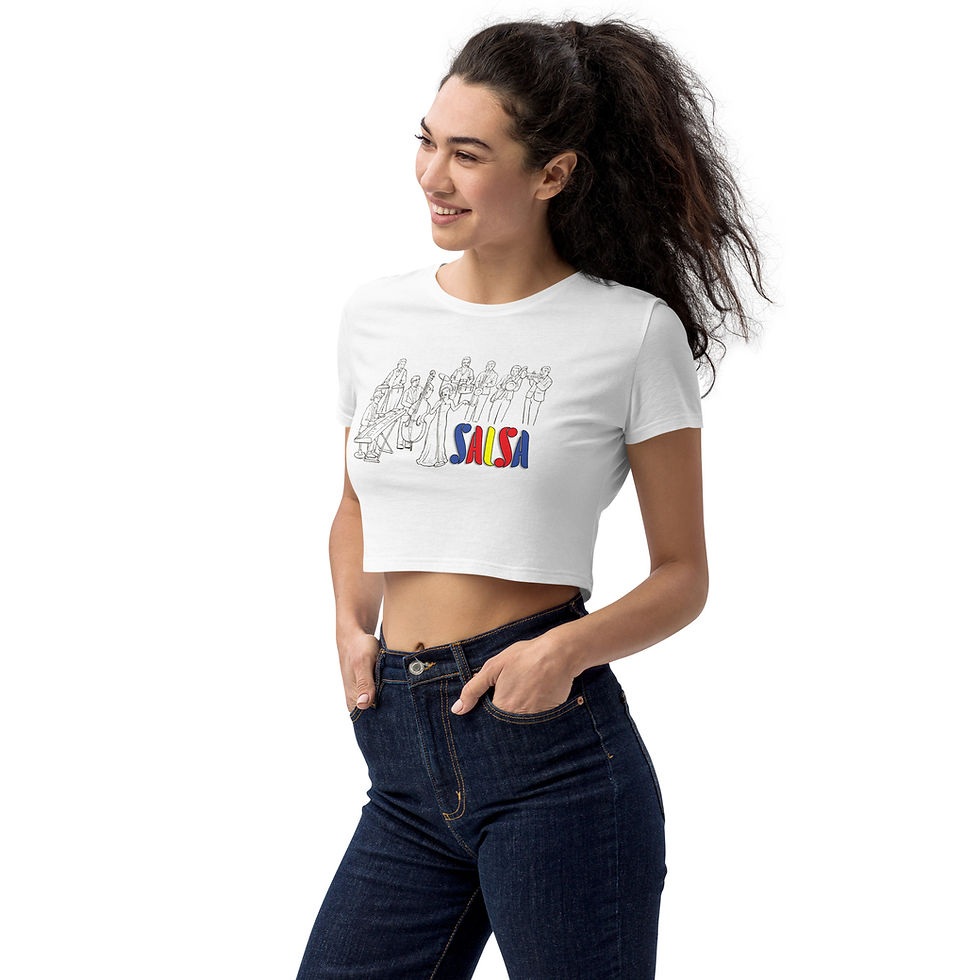 Thumbnail: Salsa! Colorful - Organic Crop Top