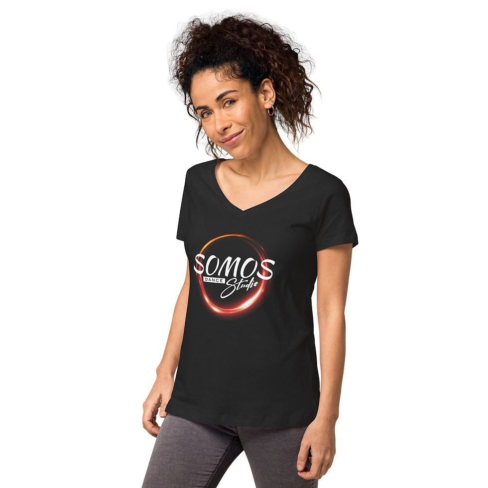 Thumbnail: Somos Women’s fitted v-neck t-shirt