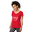 Thumbnail: Somos Women’s fitted v-neck t-shirt