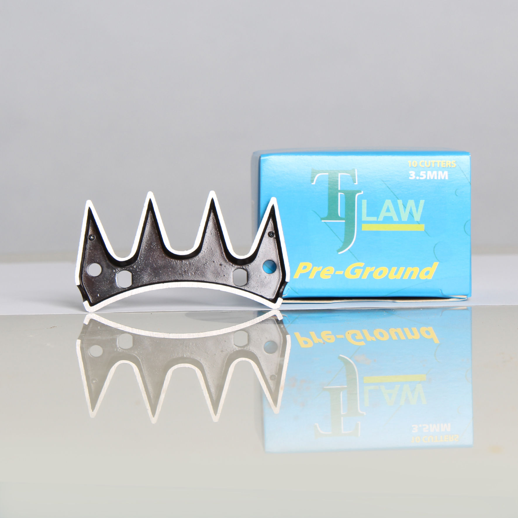 Preground WIDETHROW CUTTERS - (10 per pack) for use with cover combs