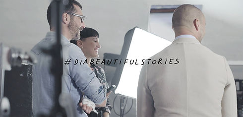 #diabeautifulstories video backstage intervista a persone diabetiche