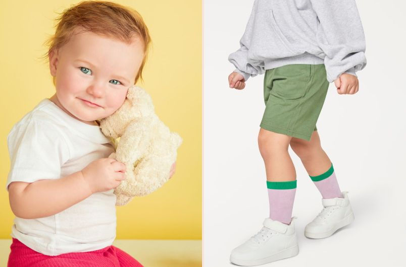 High-quality organic kids clothing from Apparize, made with soft, chemical-free fabrics for sensitive skin