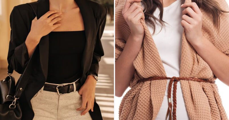 Eco-friendly belt by Apparize, crafted from sustainable fabrics