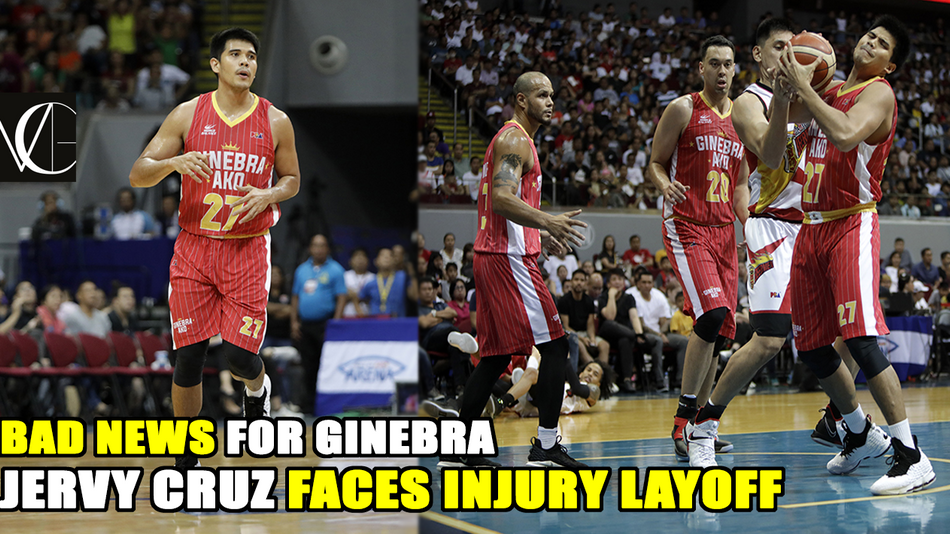Bad news for Ginebra: Jervy Cruz likely out of Govs Cup due to injury