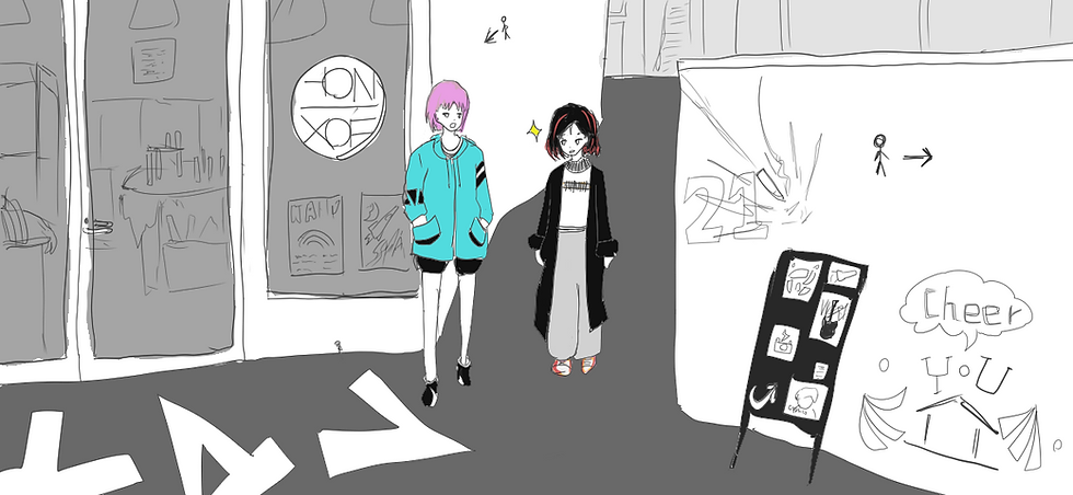 昔かいたイラスト