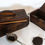 Thumbnail: SALE- 2 x Wooden Boxes & 1 x tea strainer