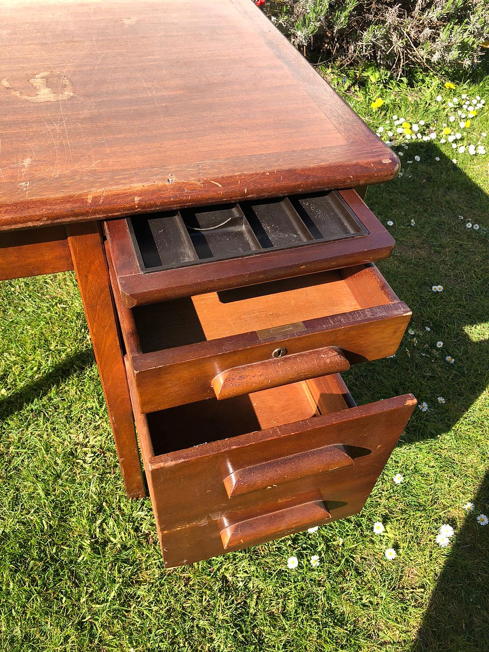 Thumbnail: SOLD - Vintage ABBESS teachers desk