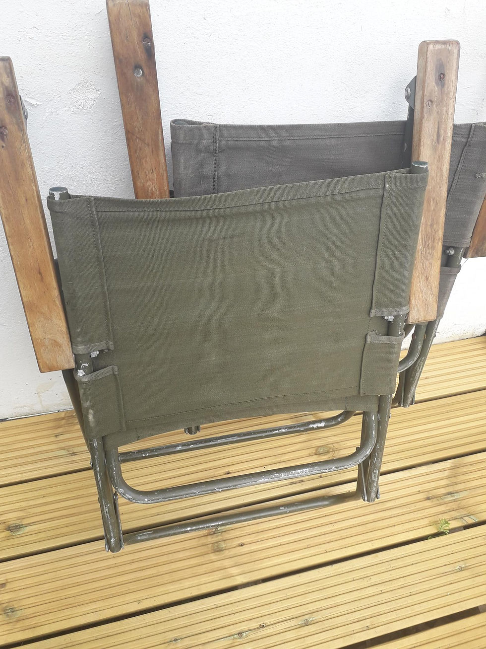 Thumbnail: SOLD - 2 x ex- Military Army / RAF chairs