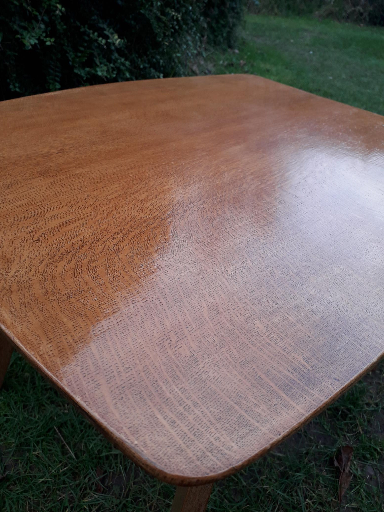 SOLD ****Mid century Solid wood small coffee table