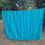 Thumbnail: Vintage textured turquiose greeny  long curtain