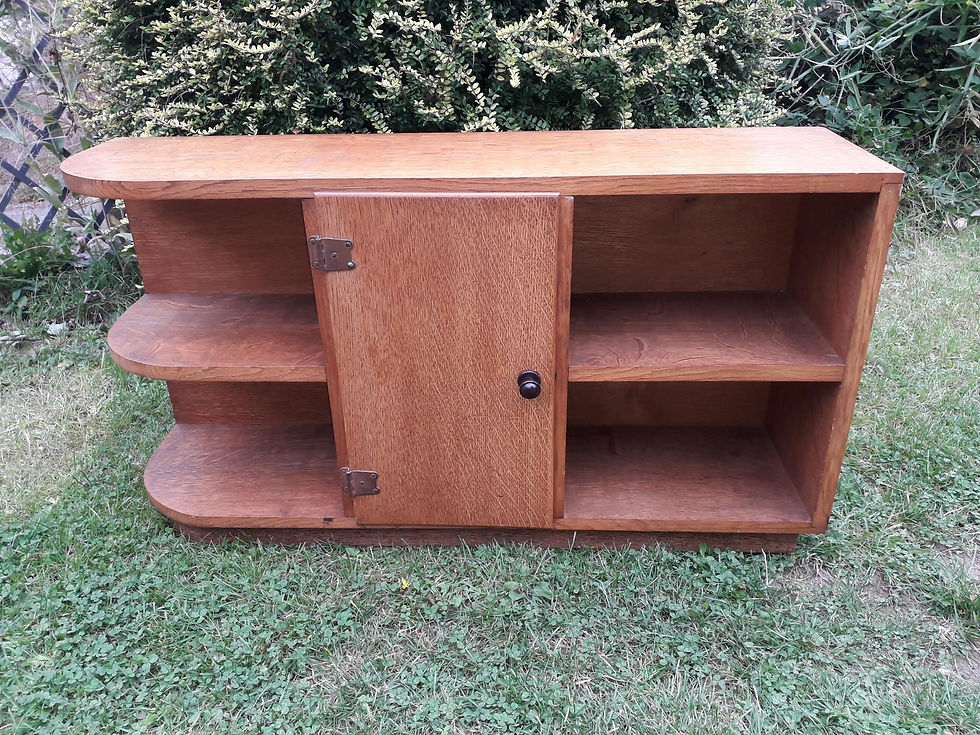 Thumbnail: SOLD - Arts & craft style shelving / storage unit