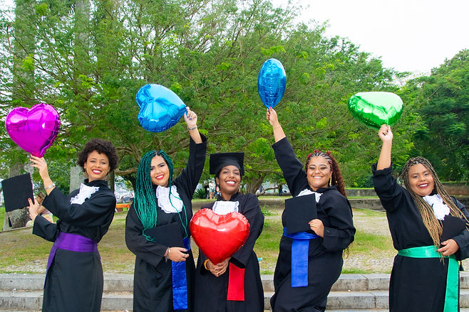 Formatura mulher negra