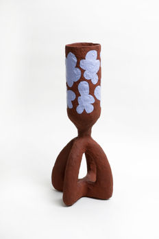 Tall Purple Flower Vessel.jpg