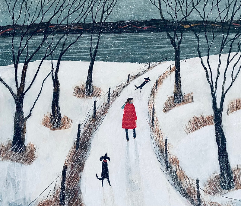 Barbara Pierson First Snowfall in the Marsh.jpeg