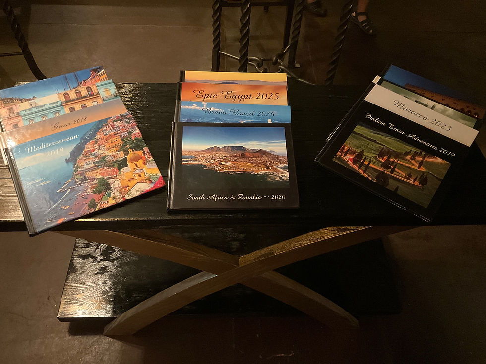 Keepsake Photo Books from Past Excursions