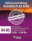 Regionalplan Wind: Infoveranstaltung im Landratsamt