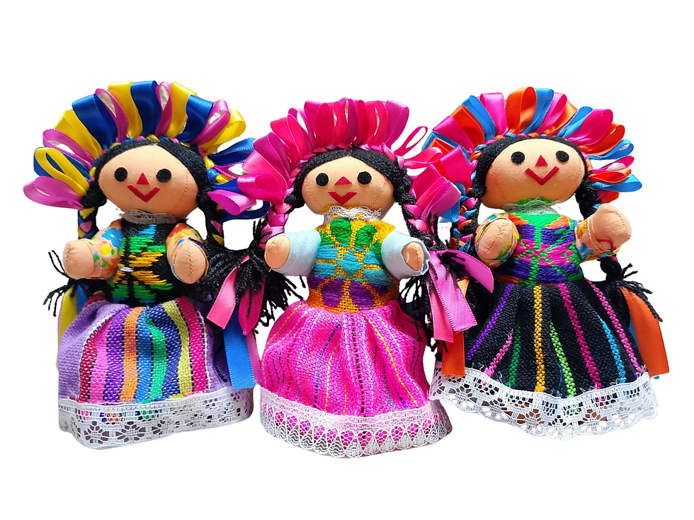 Miniatura: Muñequita Lele tradicional de 14 cm aprox
