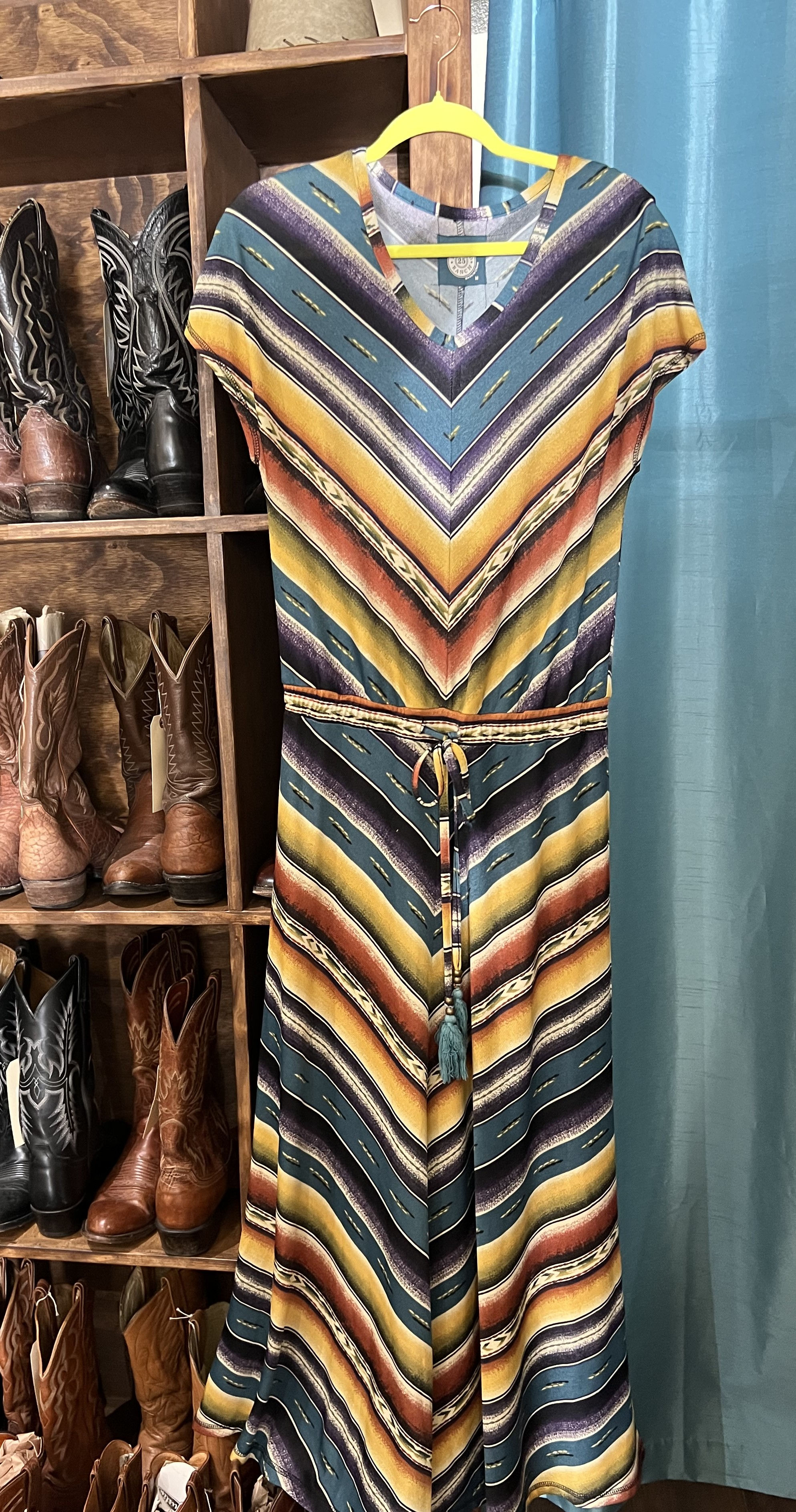 Double D Ranch Sausalito Serape Dress Sz M